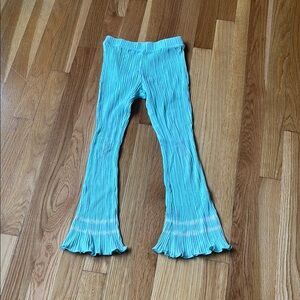 Old Navy Blue and White Casual Flared Bottoms